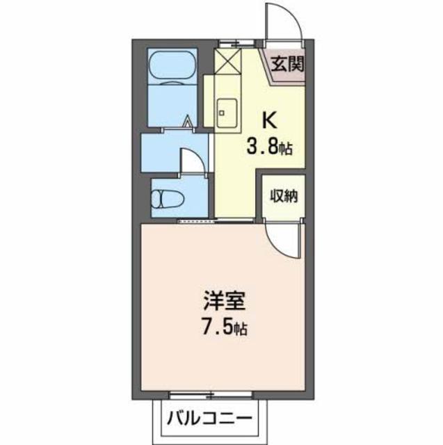 フレグランス　パルの間取り