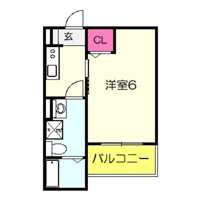 【CRASTINE住吉大社の間取り】