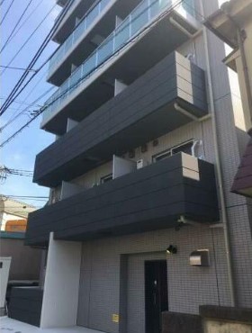 横浜市神奈川区七島町のマンションの建物外観