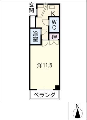 メゾンＭＡＣＨＩＤＡの間取り