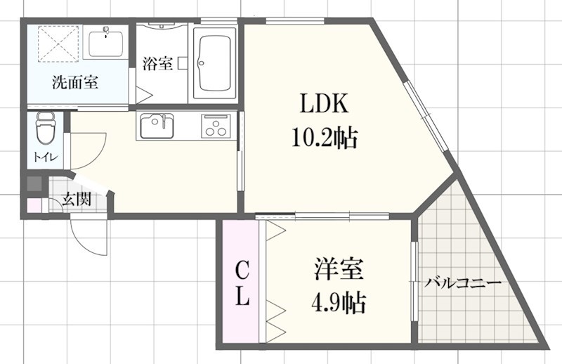 コティ西明石IIの間取り