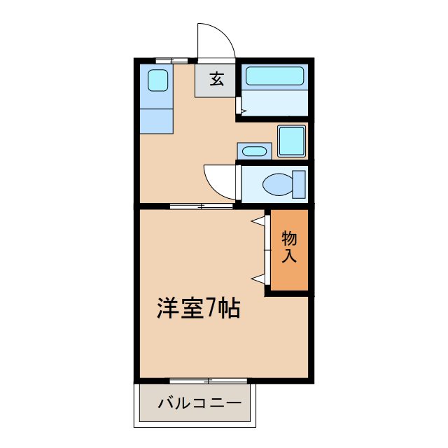 マイステージ17番館Aの間取り