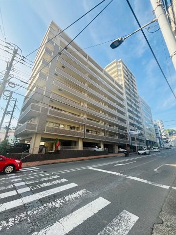 長崎市平野町のマンションの建物外観