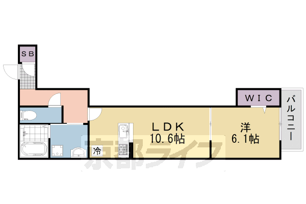 ヴォーグ丹波橋の間取り