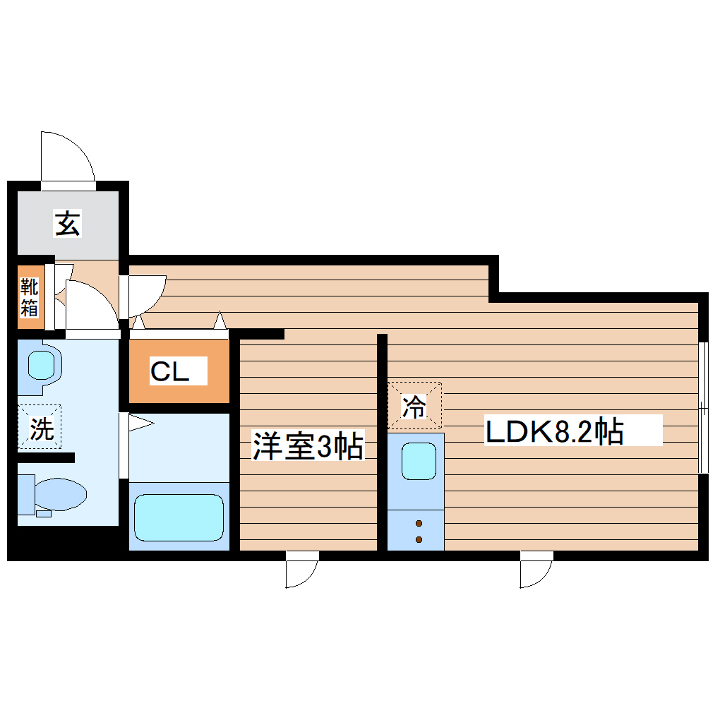 R DESIGN八木山の間取り