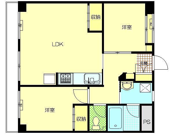 日興ロイヤルマンションの間取り