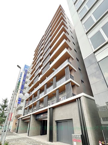 【名古屋市中区新栄のマンションの建物外観】