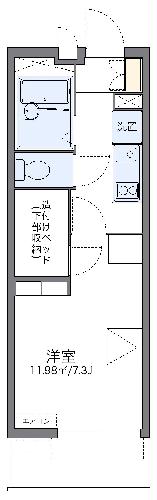 レオパレス吉原の間取り