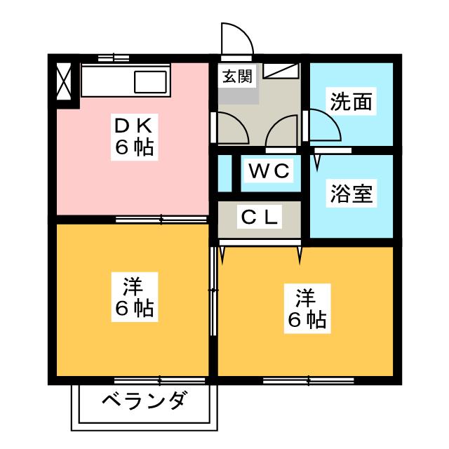 ロマン樹の間取り