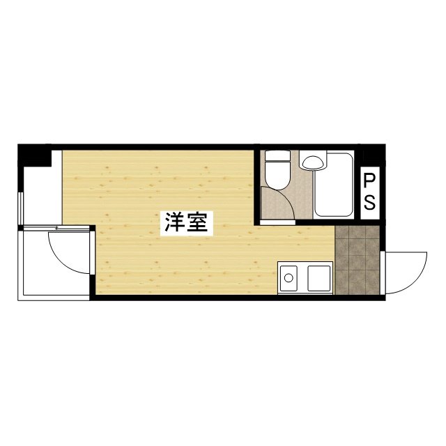 福山市今町のマンションの間取り