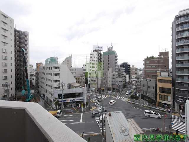 【新宿区若松町のマンションの眺望】