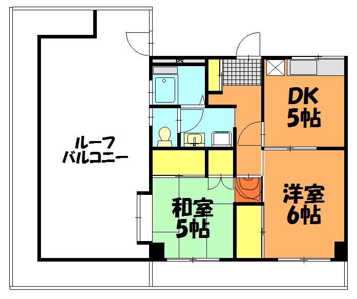 【松村ビルの間取り】