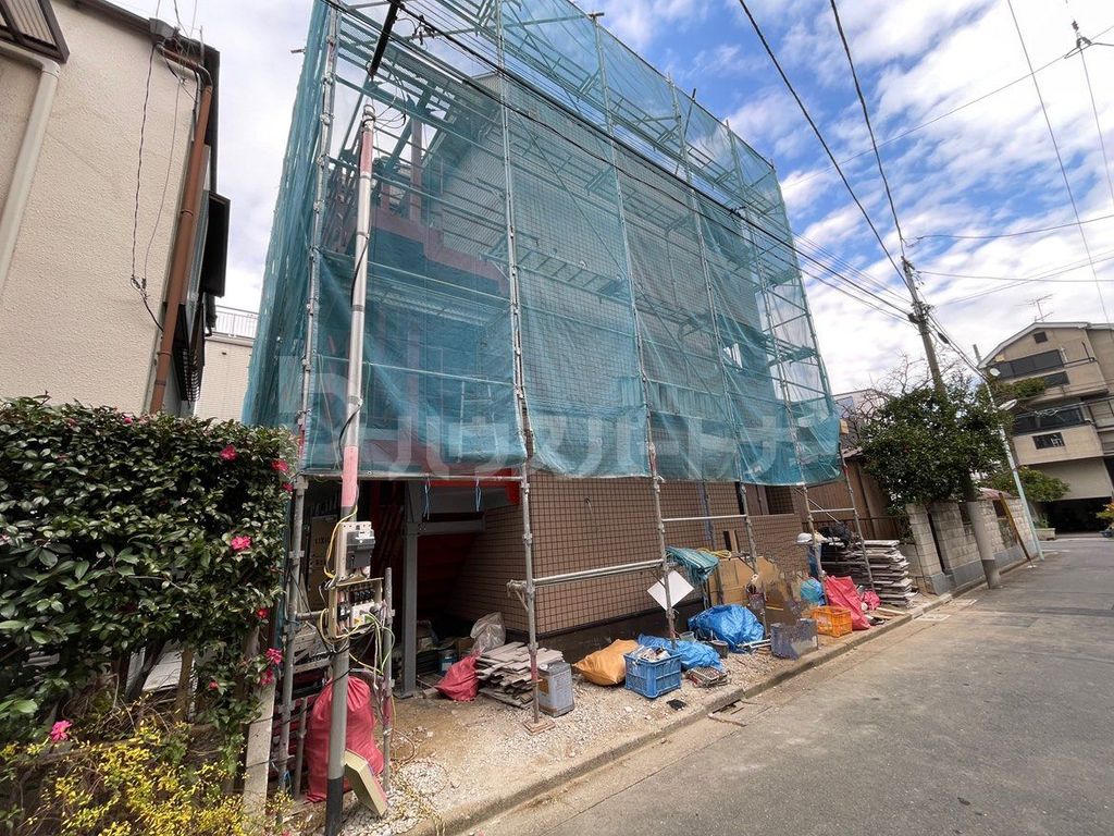 【グランクオールお花茶屋クレストの建物外観】