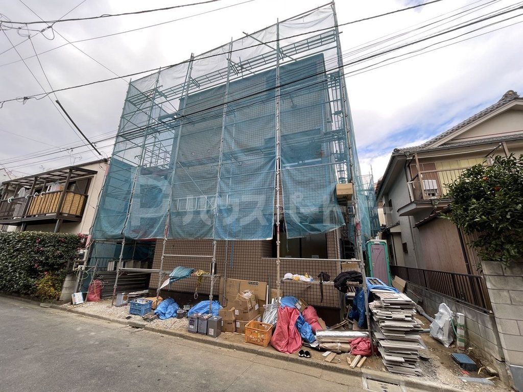 【グランクオールお花茶屋クレストの建物外観】