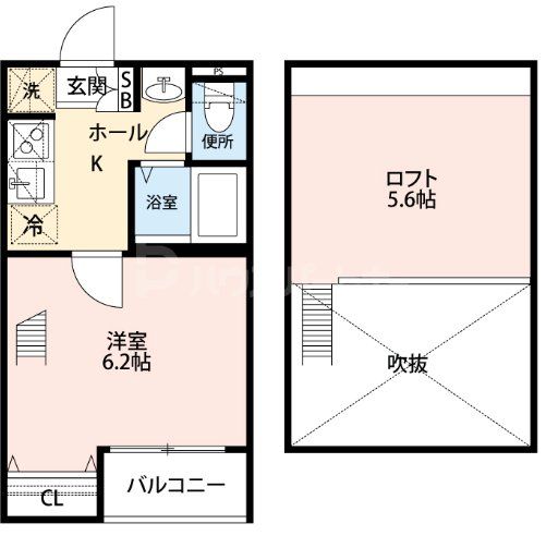 【グランクオールお花茶屋クレストの間取り】