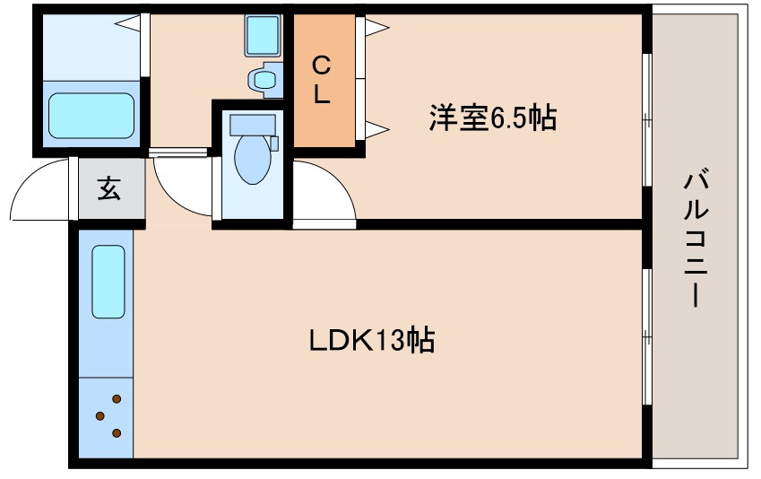 JMRレジデンス新大阪の間取り