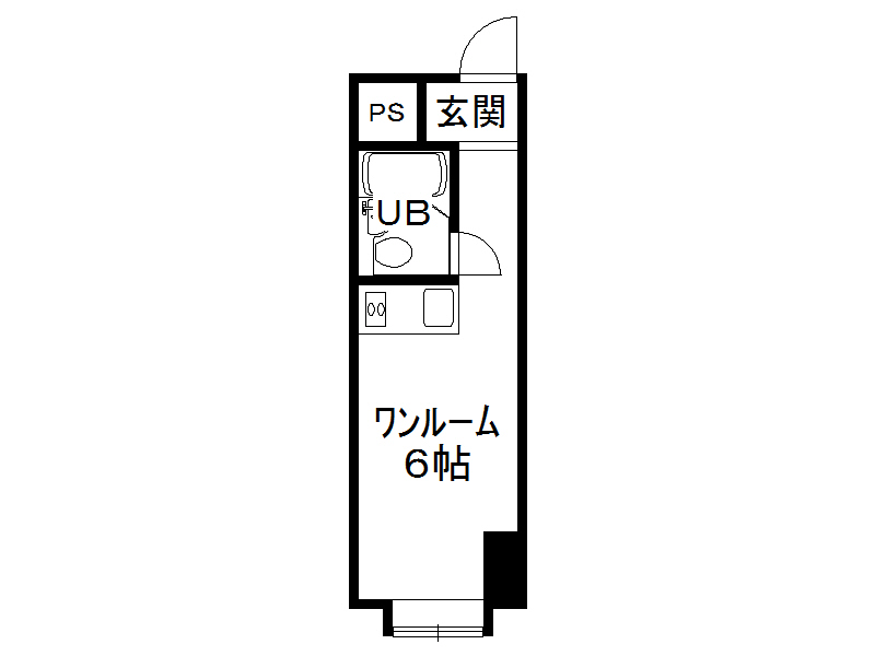 ノースパレス１１２の間取り