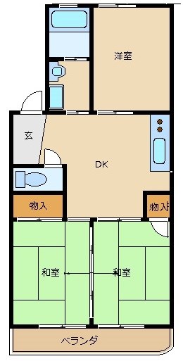 池見グリーンハイツの間取り