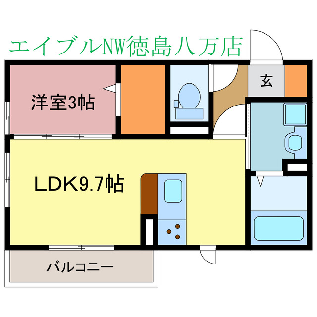 【アゼリアブロムの間取り】