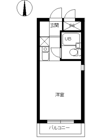 スカイコート橋本第２の間取り