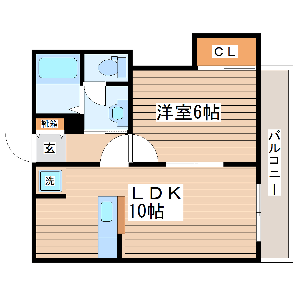 【メゾンドセナの間取り】