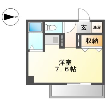 Vita六番町（ヴィータ六番町）の間取り