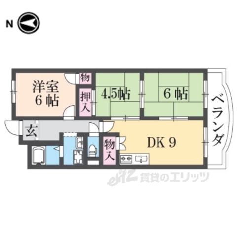 ファミールコートの間取り