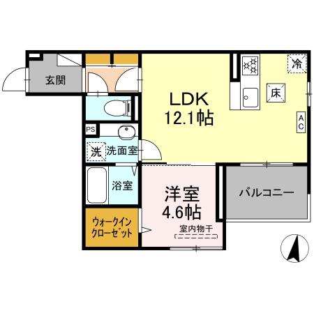【ベル・ポストの間取り】