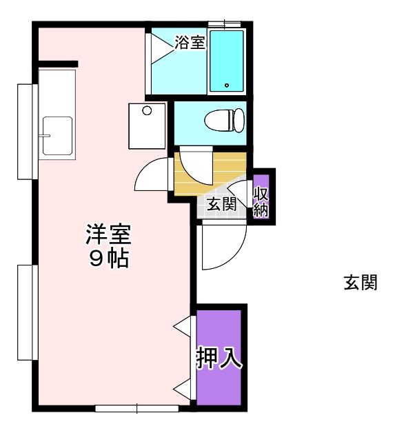 チェリーハイツの間取り