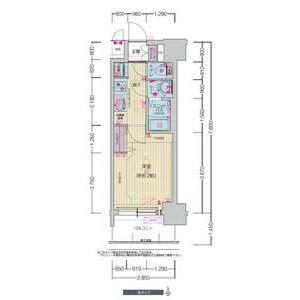 名古屋市千種区内山のマンションの間取り