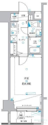 グランドコート親水公園の間取り