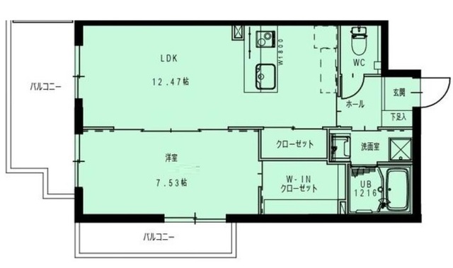 Domino Stella Residenceの間取り