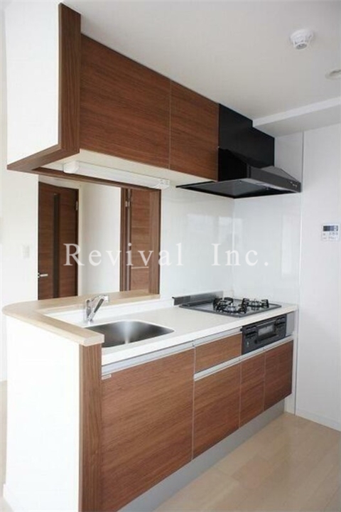 キッチン　カウンタースタイルのキッチン（別部屋参考画像）