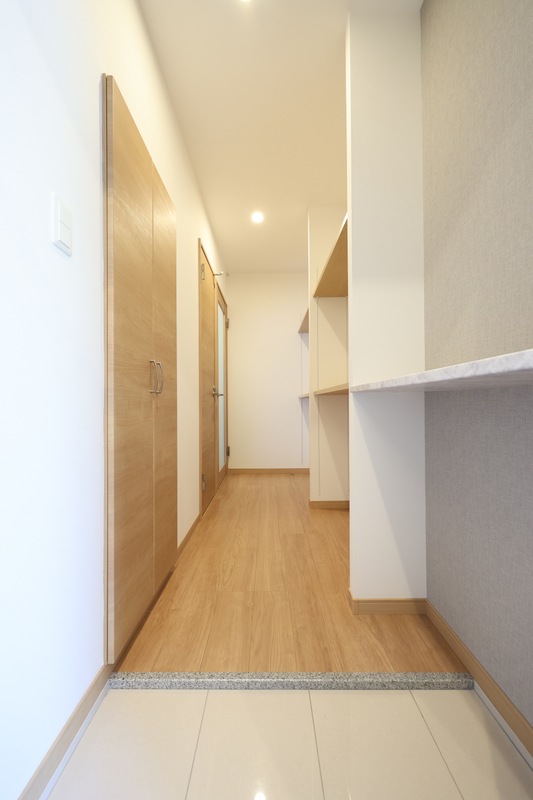 玄関　きれいな玄関です