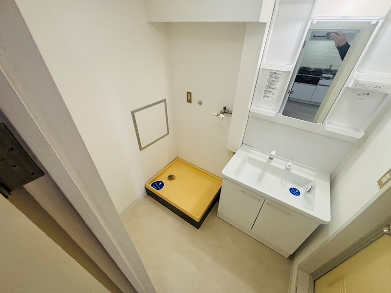 洗面設備　同一物件別部屋写真