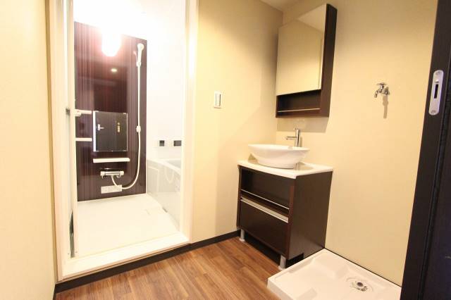 洗面設備　モデルルームイメージ