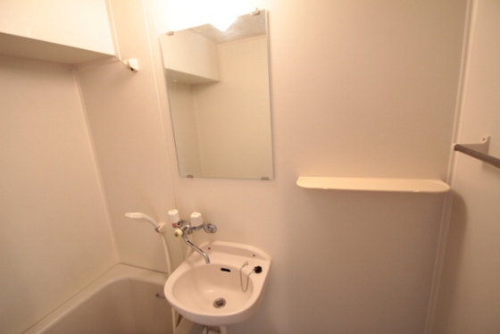 洗面設備　※別号室の写真です