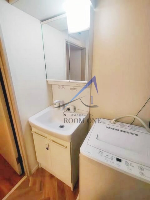 洗面設備　洗面台です。