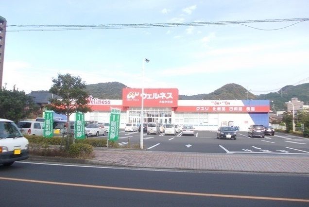 ドラックストア　ウェルネス大田中央店（ドラッグストア）まで68m