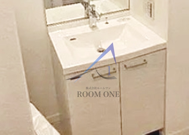 洗面設備　洗面台です。