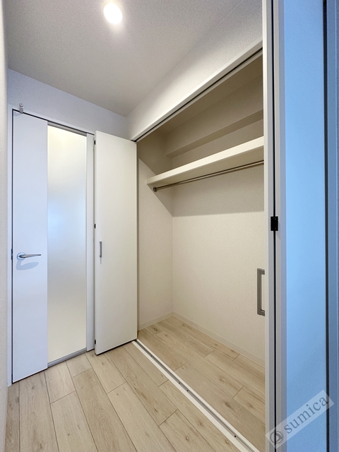 収納　大きいクローゼット完備