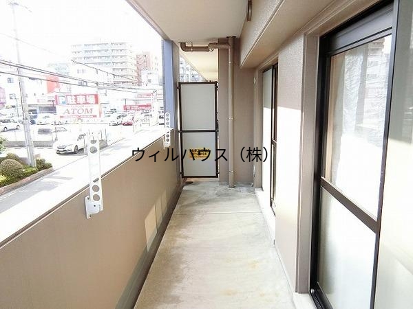 バルコニー　日当たり良好！