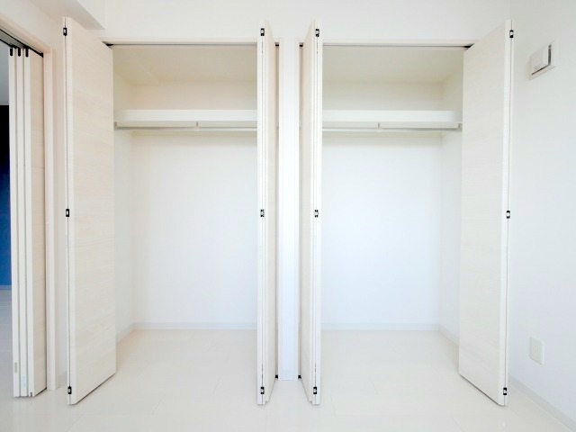 収納　各部屋にクローゼット完備しています♪