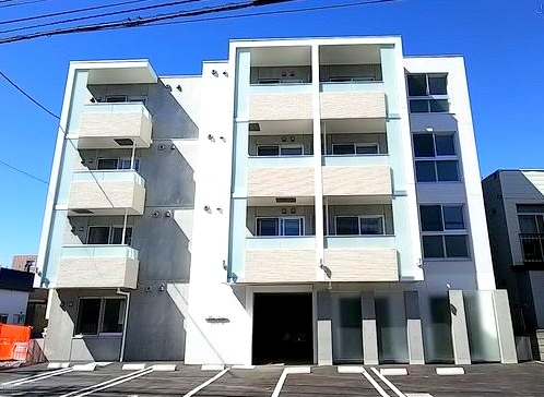 建物外観　Ｗｉ－Ｆｉ対応のインターネット無料導入のマンションです♪