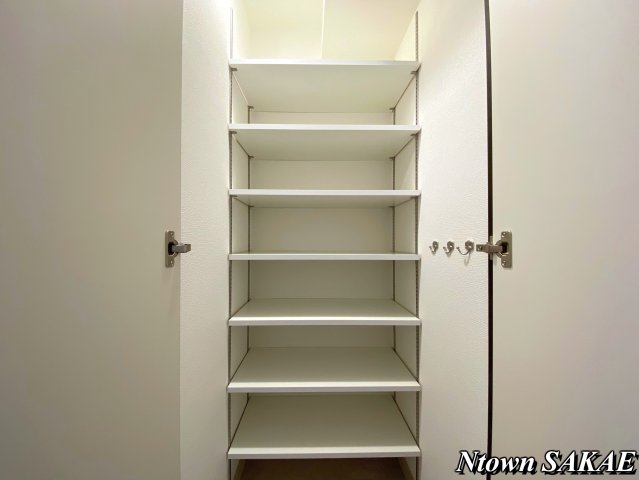 収納　大きなスペースがあり、収納には困りません