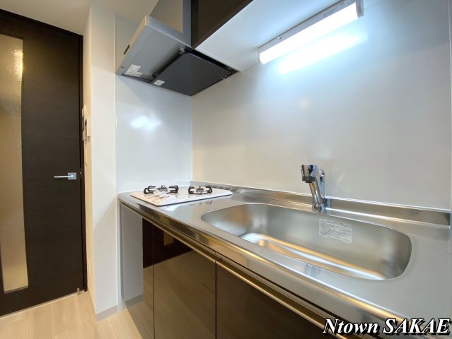 キッチン　キッチンで掃除もラクラク