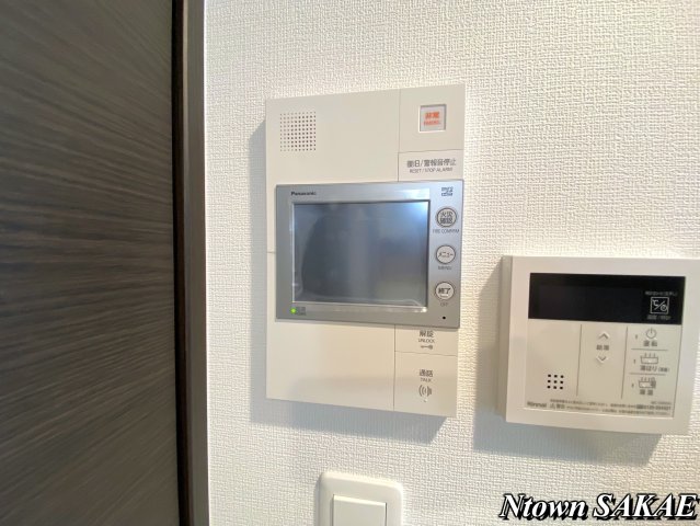 セキュリティ　モニター付きインターフォンです
