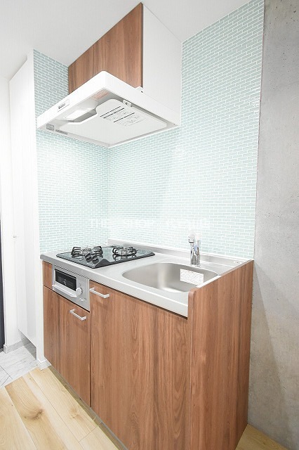 キッチン　2口ガスコンロ