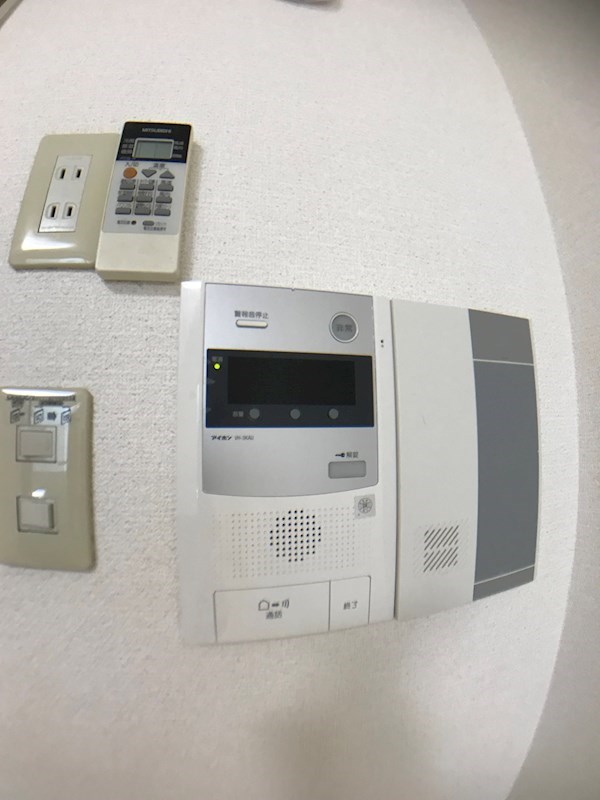 セキュリティ　※別部屋参考写真