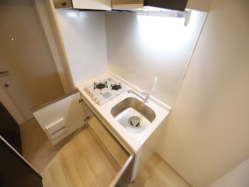 キッチン　システムキッチン（ガス2口コンロ付）